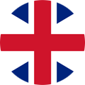 Look at the content in enlish. English flag